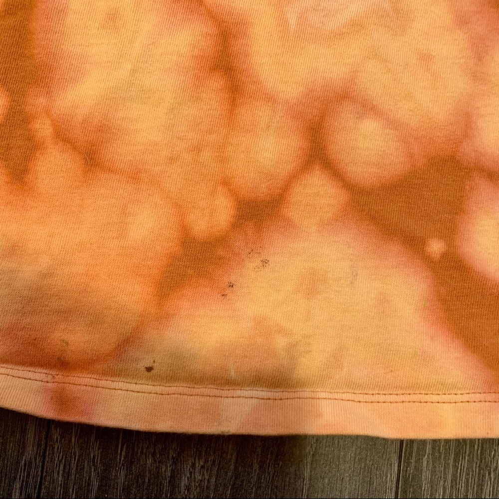 Custom Reverse Tie Dye Ringer Tee 100% Cotton - Picture 5 of 6